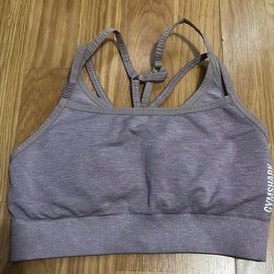 Gymshark purple sports bra